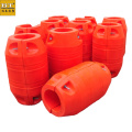 FT7080-36   36cm size hdpe dredging pipe floater foam filled hose buoy